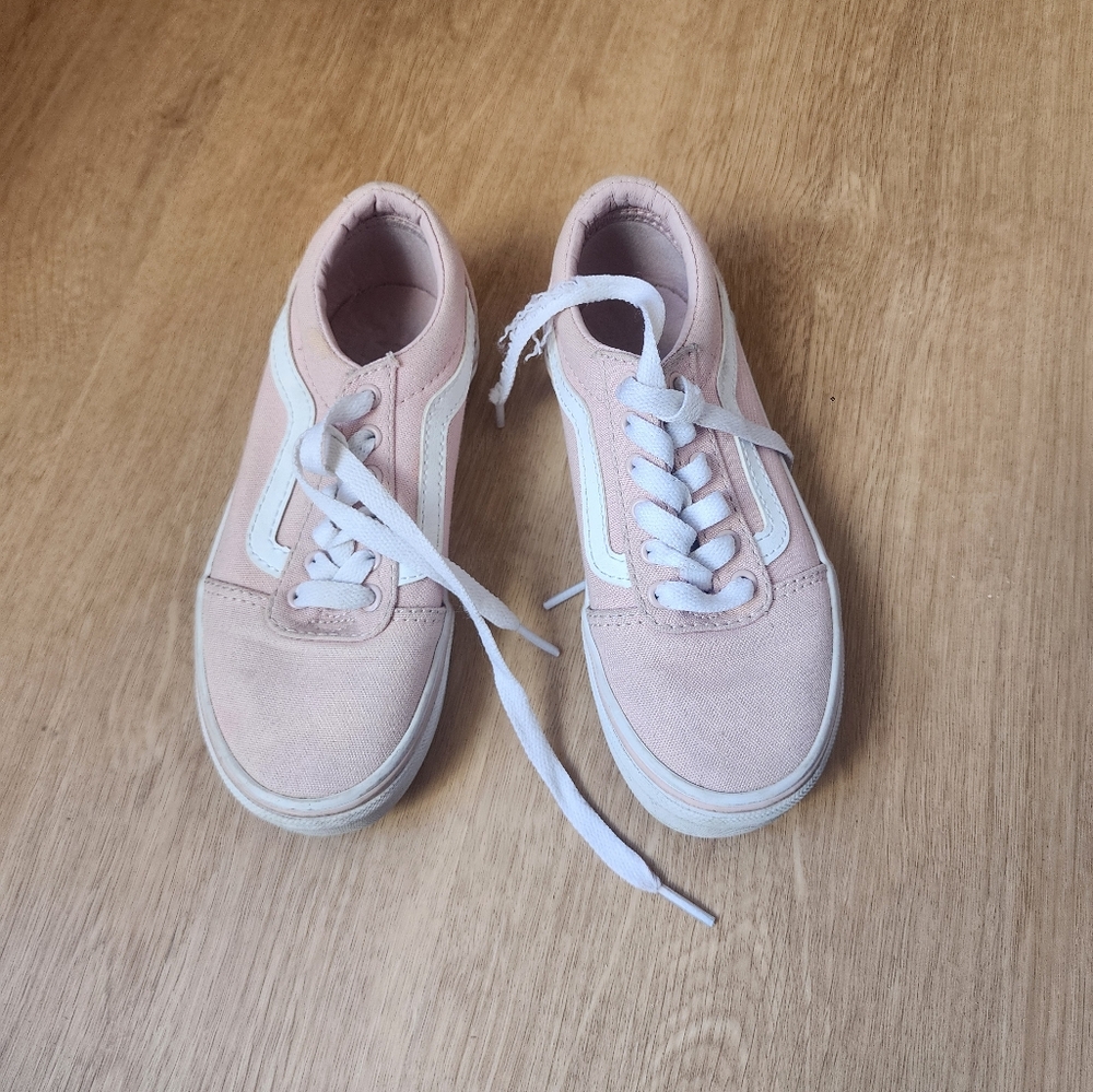 Light pink Van's girls size 12